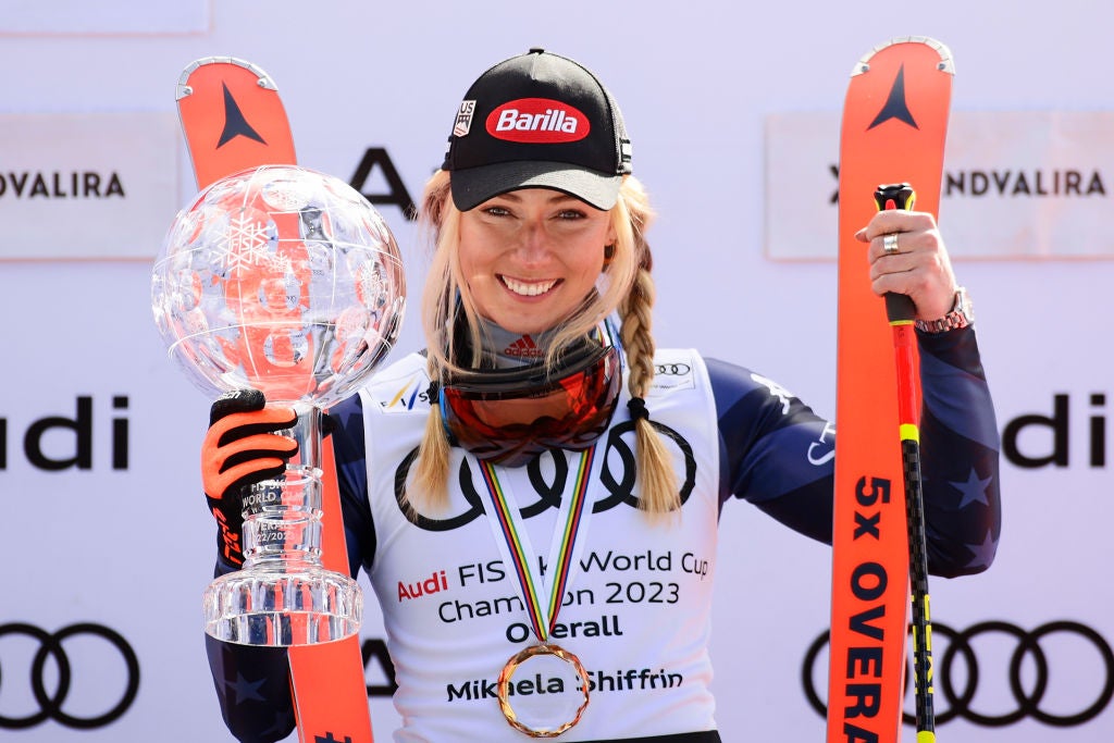 Mikaela Shiffrin wins the 2023 Overall Globe