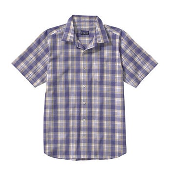 Patagonia Men's Fezzman Shirt Rejects wrinkles better than Botox. Constructed of durable, quick-drying 65% polyester/35% organic cotton plain weave, the iron-immune Fezzman is…