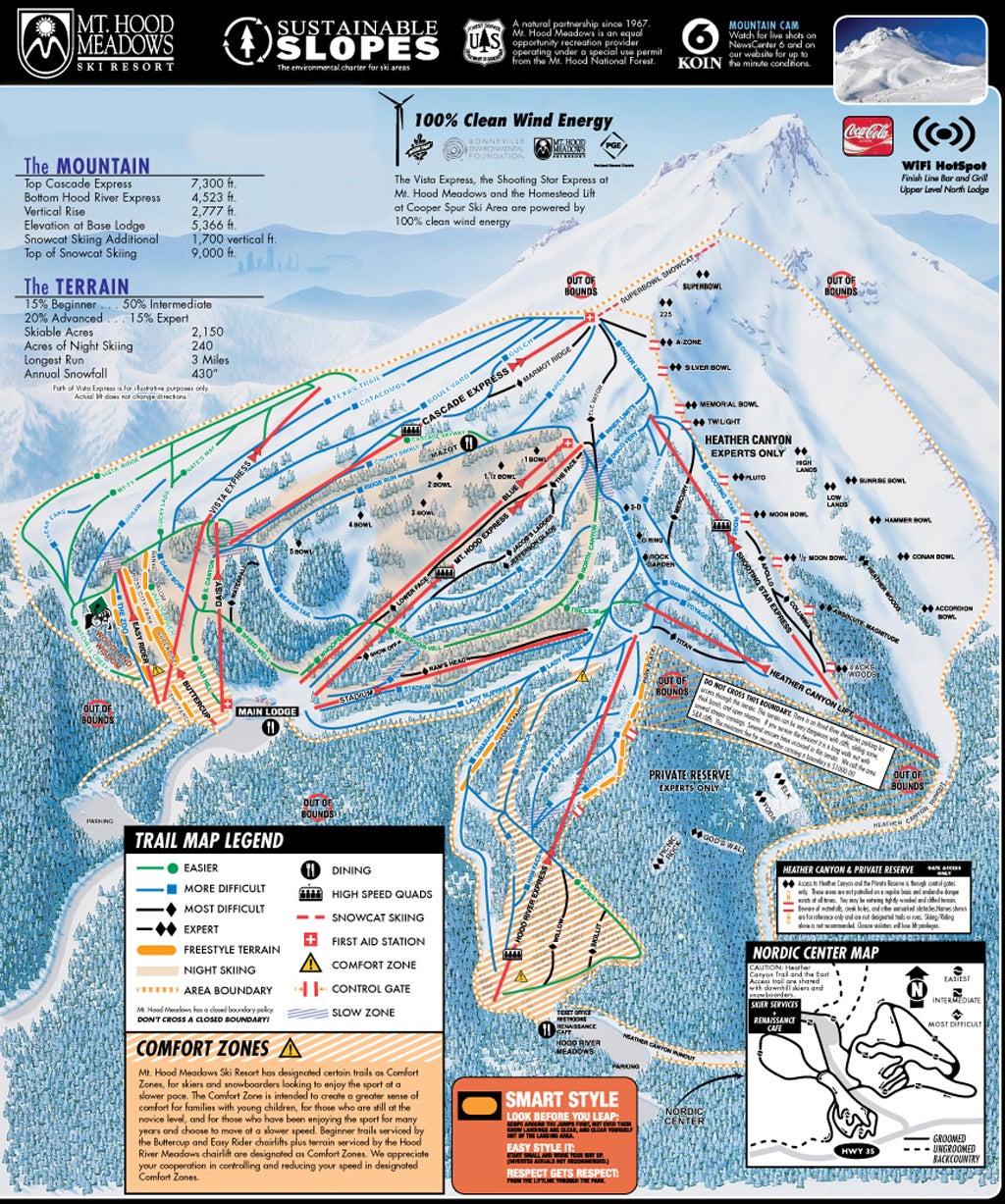 Mount Hood Meadows Ski Resort Ski Mag