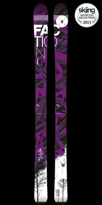 Faction Agent 100 MSRP: $799.00 Tip/Waist/Tail: 132-102-122 Lengths: 169,174,179, 188 Though it's part of Faction's touring line, the Agent 100 shows no lack of…