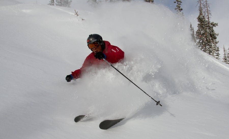 Crested Butte About 10 inches of snow fell in the last couple days, with between 1 and 7 more expected this weekend. (skier: Mark Mikos)