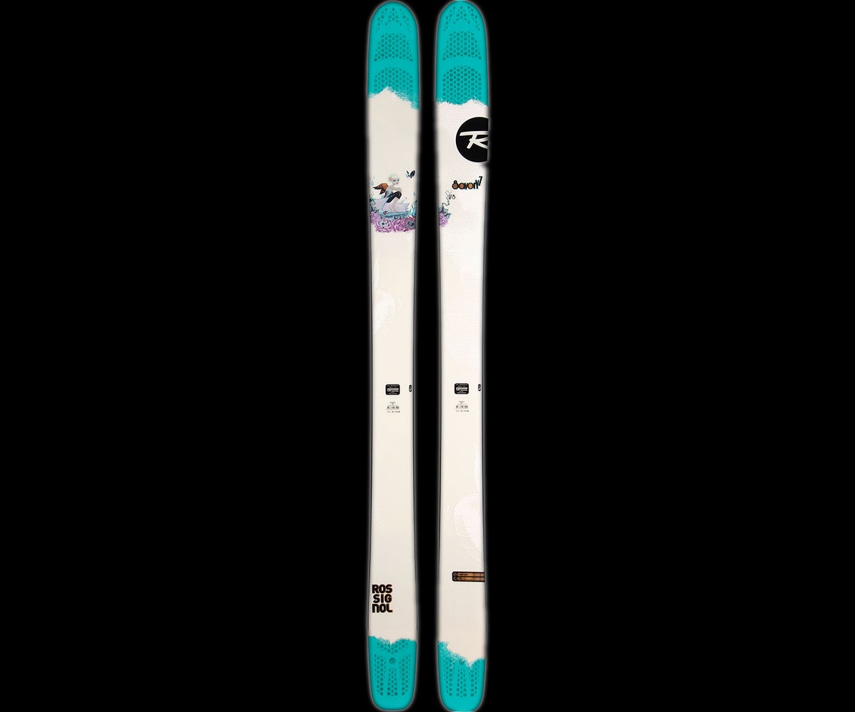 Rossi Savory 7 Rossi's new air tip—a honeycomb pattern in the tip and tail—really works. It lightens the skis for better maneuverability and pivotability. We want…