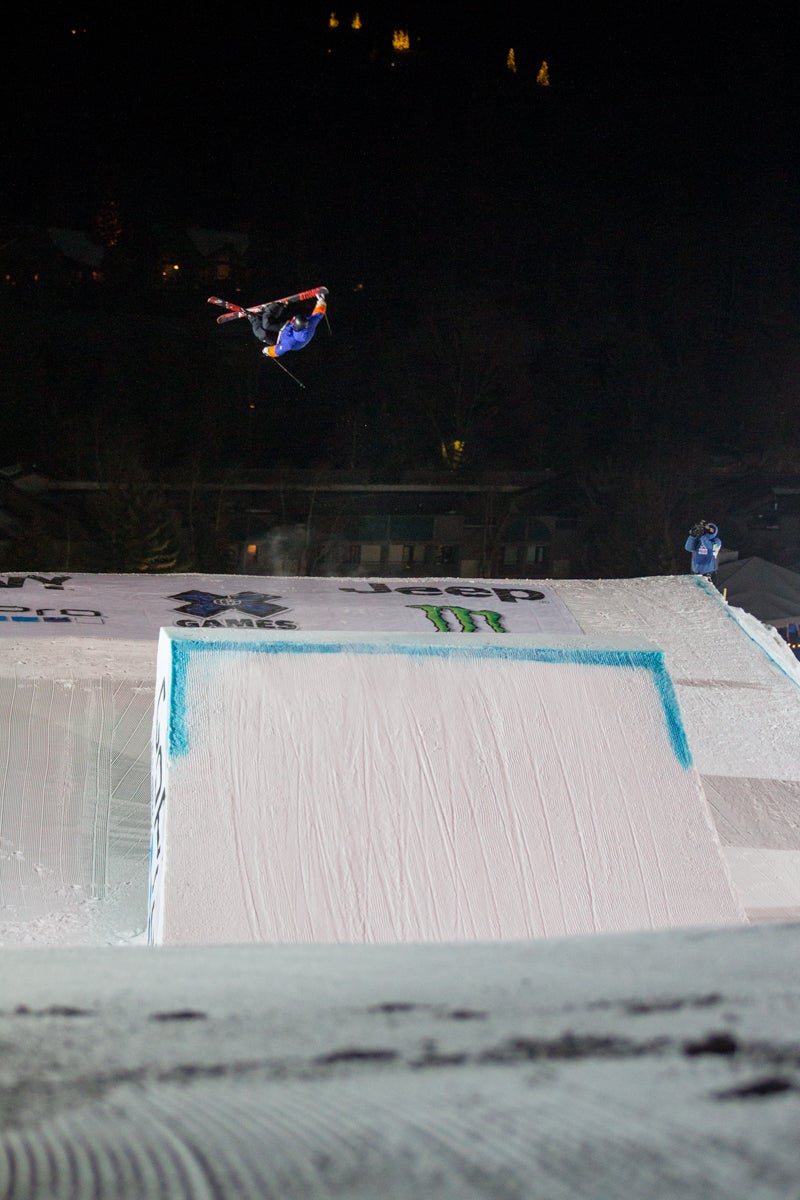 Gus Kenworthy Gus Kenworthy (USA) throws a switch double cork 1260 with a tail grab. Kenworthy made finals in all 3 skiing events with a 5th place finish in Big…