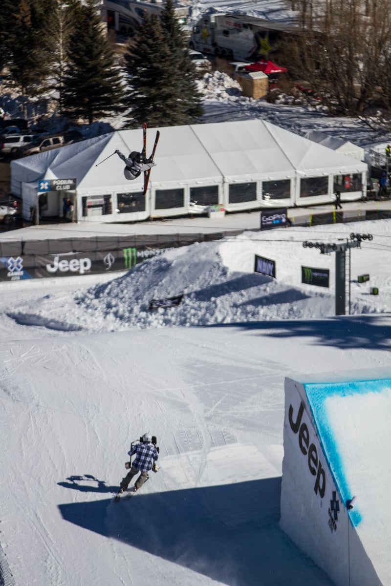 Gus Kenworthy Gus Kenworthy (USA) was the first person in history to throw a triple cork in a slope style competition. Kenworthy competed in all three ski…