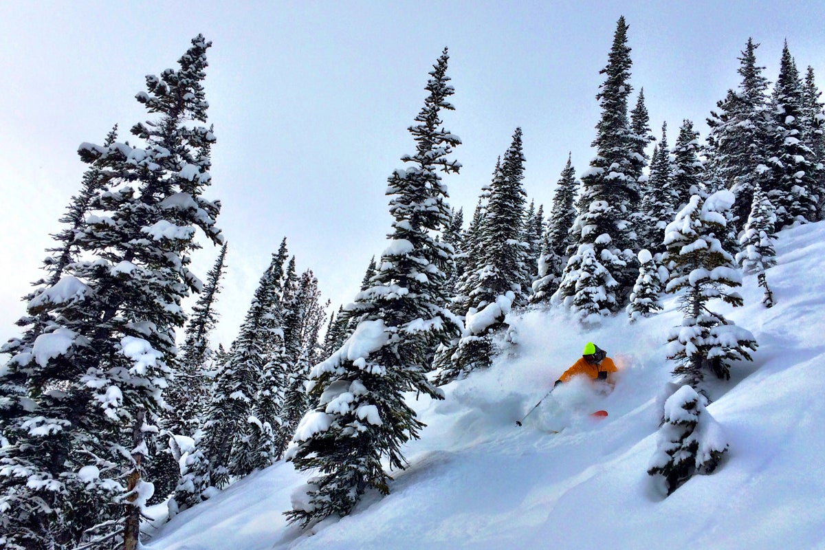 Kicking Horse Mountain Resort, British Columbia Photo: Lane Clark Skier: Drew Wittstock Wittstock found 10-inches of fresh after a storm on Redemption Ridge.