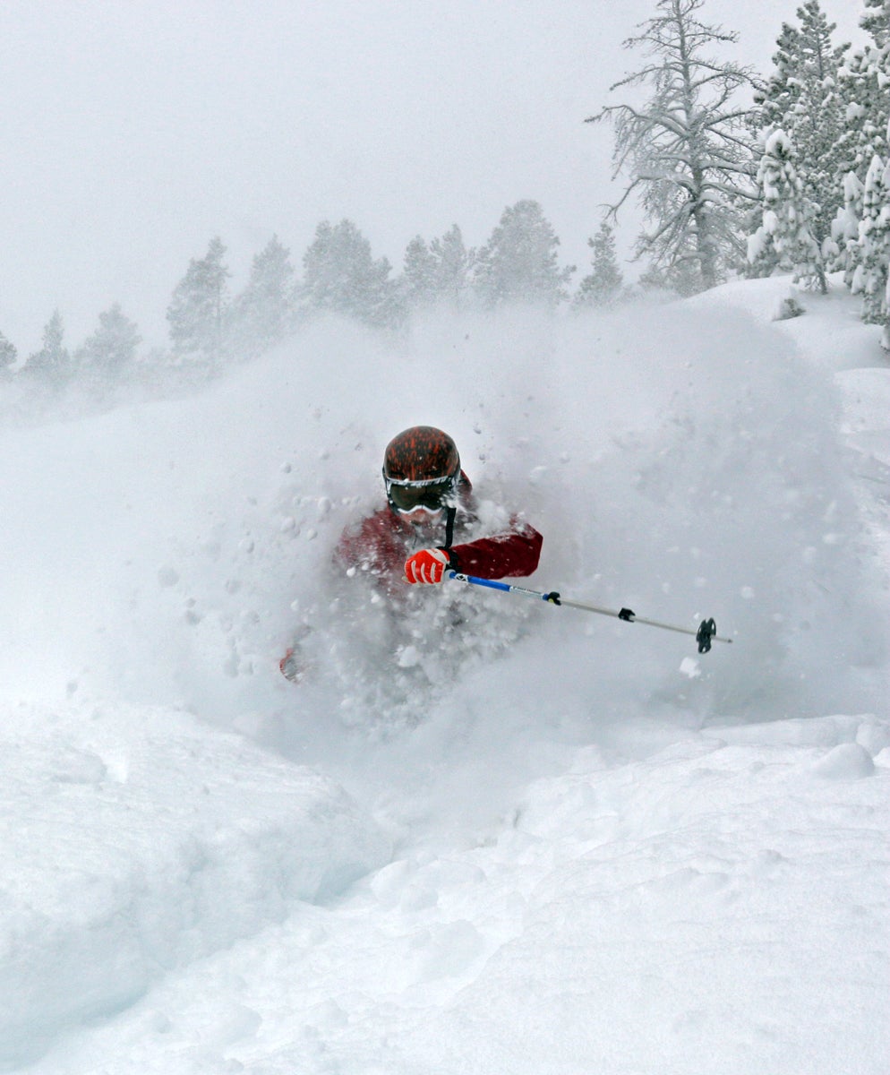 Red Lodge Mountain, Montana Photo: Paul Otsu Skier: Asano Otsu Red Lodge Mountain is in the white room.