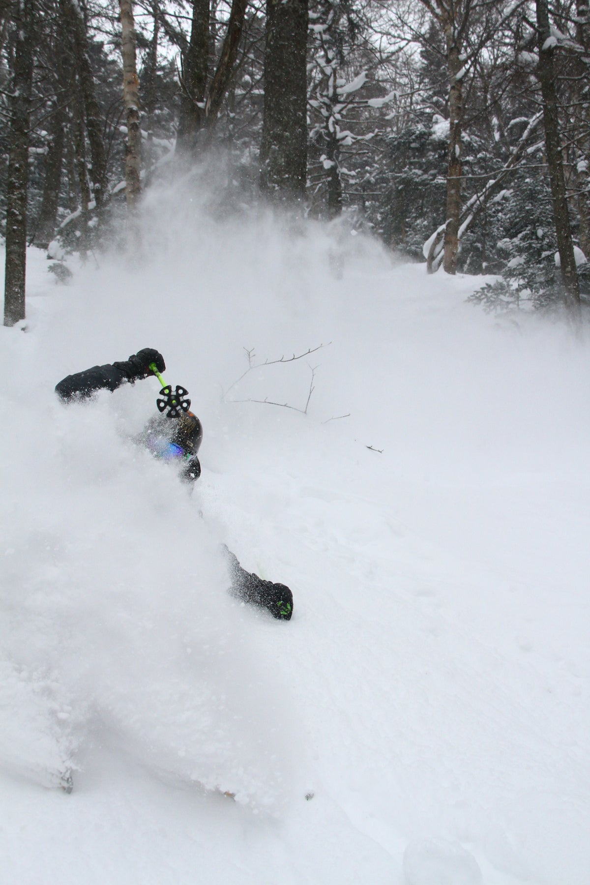 Sugarbush, Vermont Photo: John Atkinson Skier: Chris Parkinson Valentine's Day snow dances worked. Sugarbush's seen 190 inches so far.