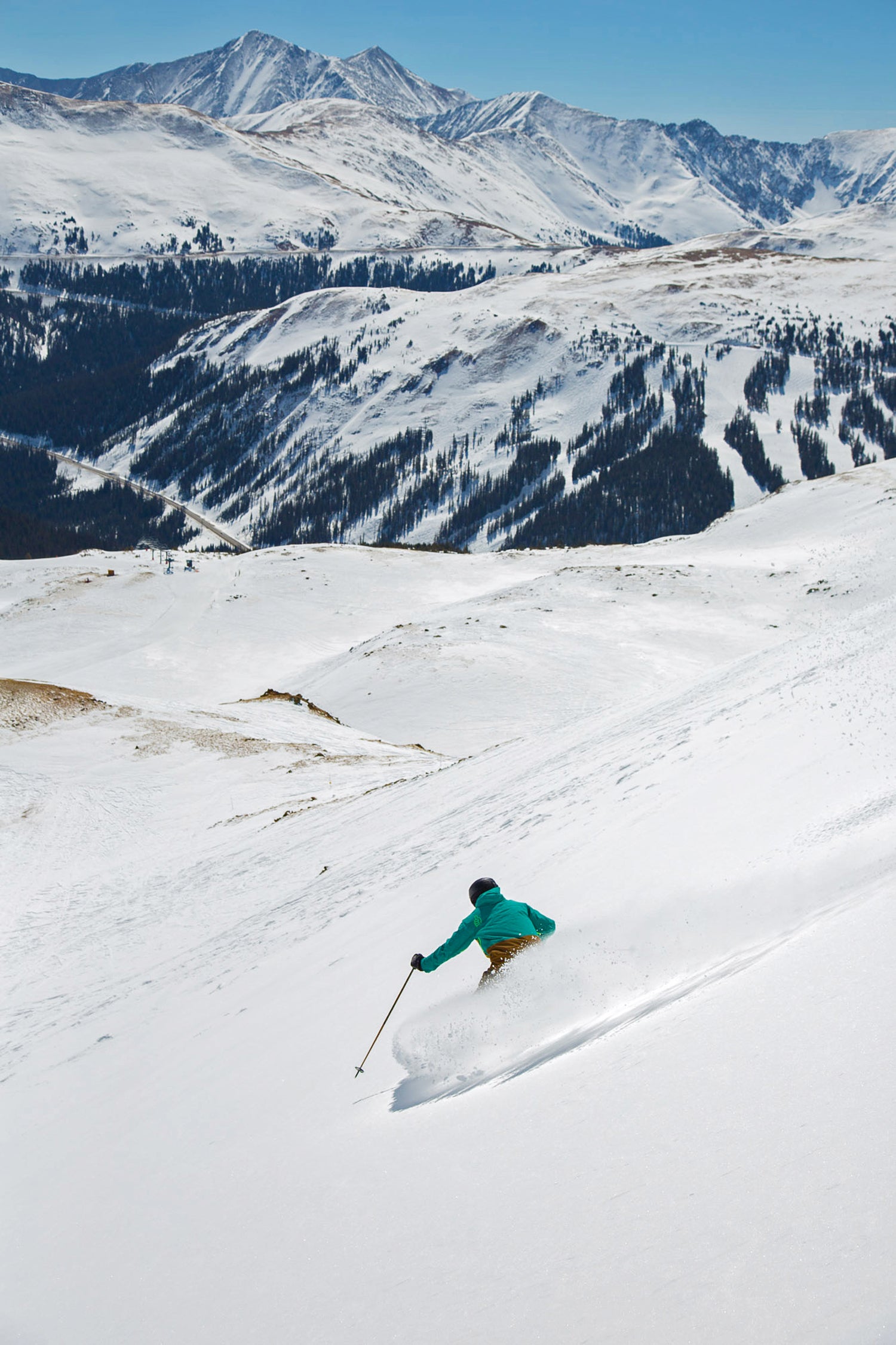 Beautiful Bowls Brendan Gooding lets 'er rip on the final day of the test. Check out the video from the test here. Thanks to 4FRNT Skis, Black Diamond, Coalition…