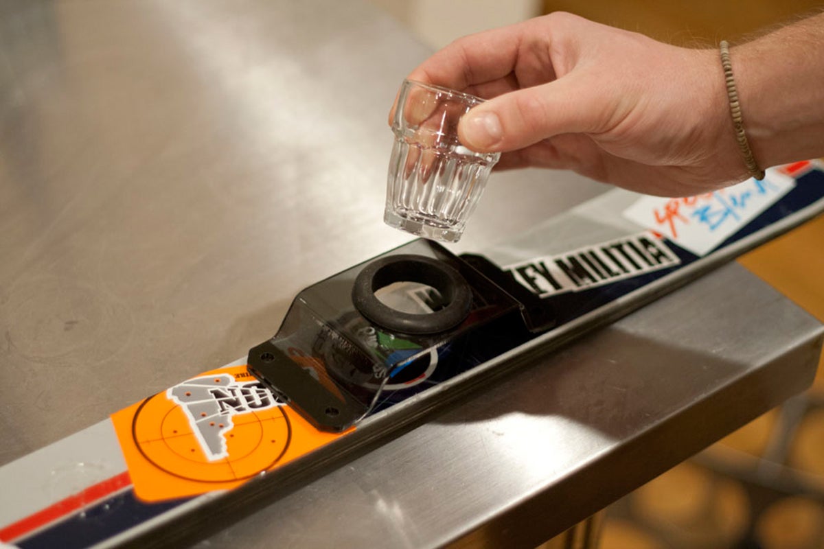 Instant Shotski Kit I love shotskis as much as the next guy (perhaps more), but how often most shotski glasses are washed is questionable. Enter the Instant Shotski.…