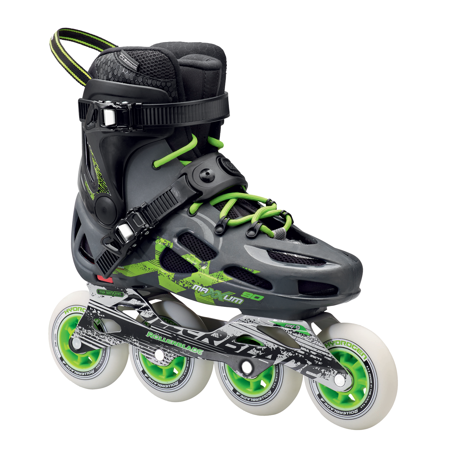 Rollerblade Maxxum 90 Remember the harsh sounds of rollerblading from your childhood? The clacking of every contact with the pavement, the grinding of your parched…