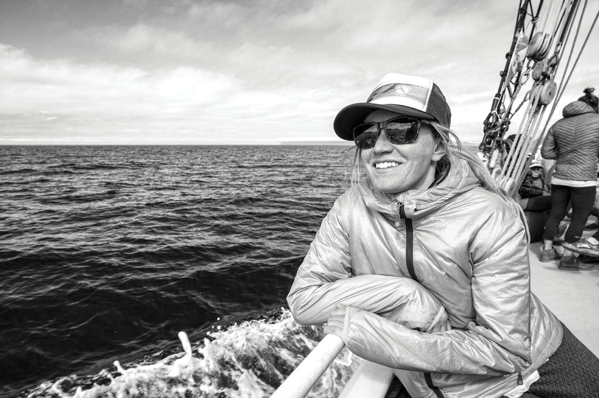SKI1117_Boss02_byCrystalSagan bosslady keely kelleher on a boat in iceland