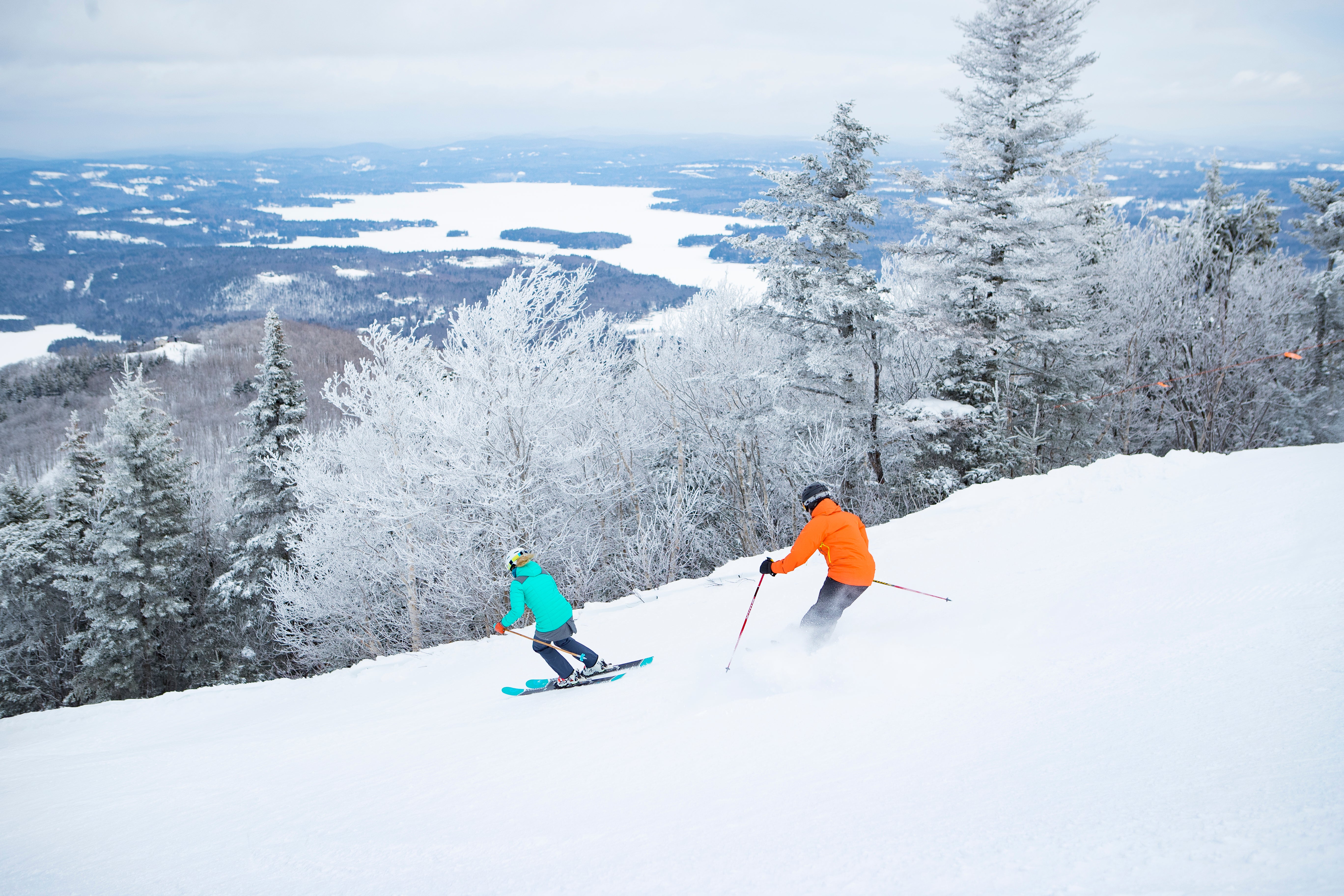 On snow - Sunapee Skiers at Mt. Sunapee