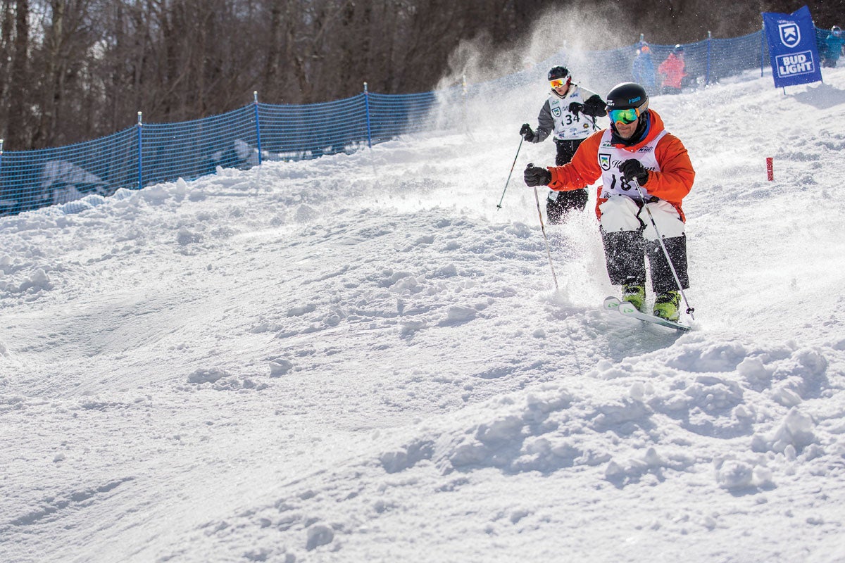 The Old Man and the Moguls Killington's Bear Mountain Mogul Challenge