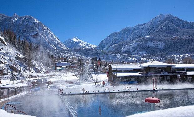 KaneScheidegger_WinterHotSprings2 Ouray Hot Springs; Winter's Best Road Trips 2019
