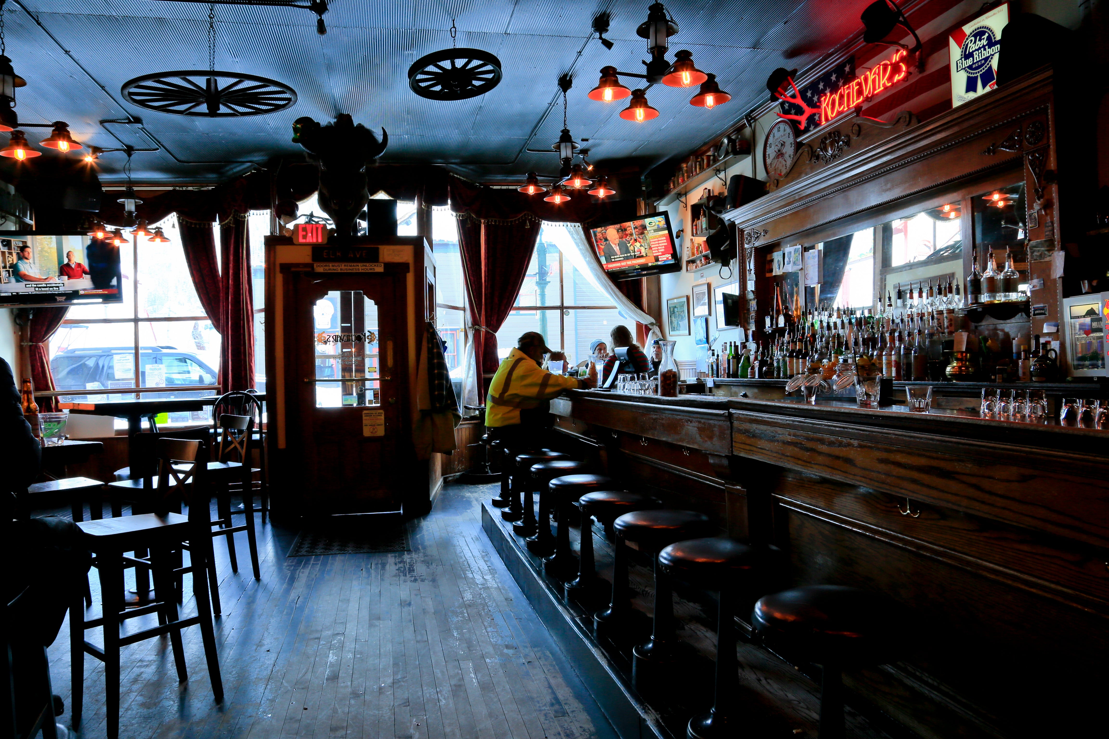 _NB80084 Kochevar Saloon, Crested Butte; Winter's Best Road Trips 2019
