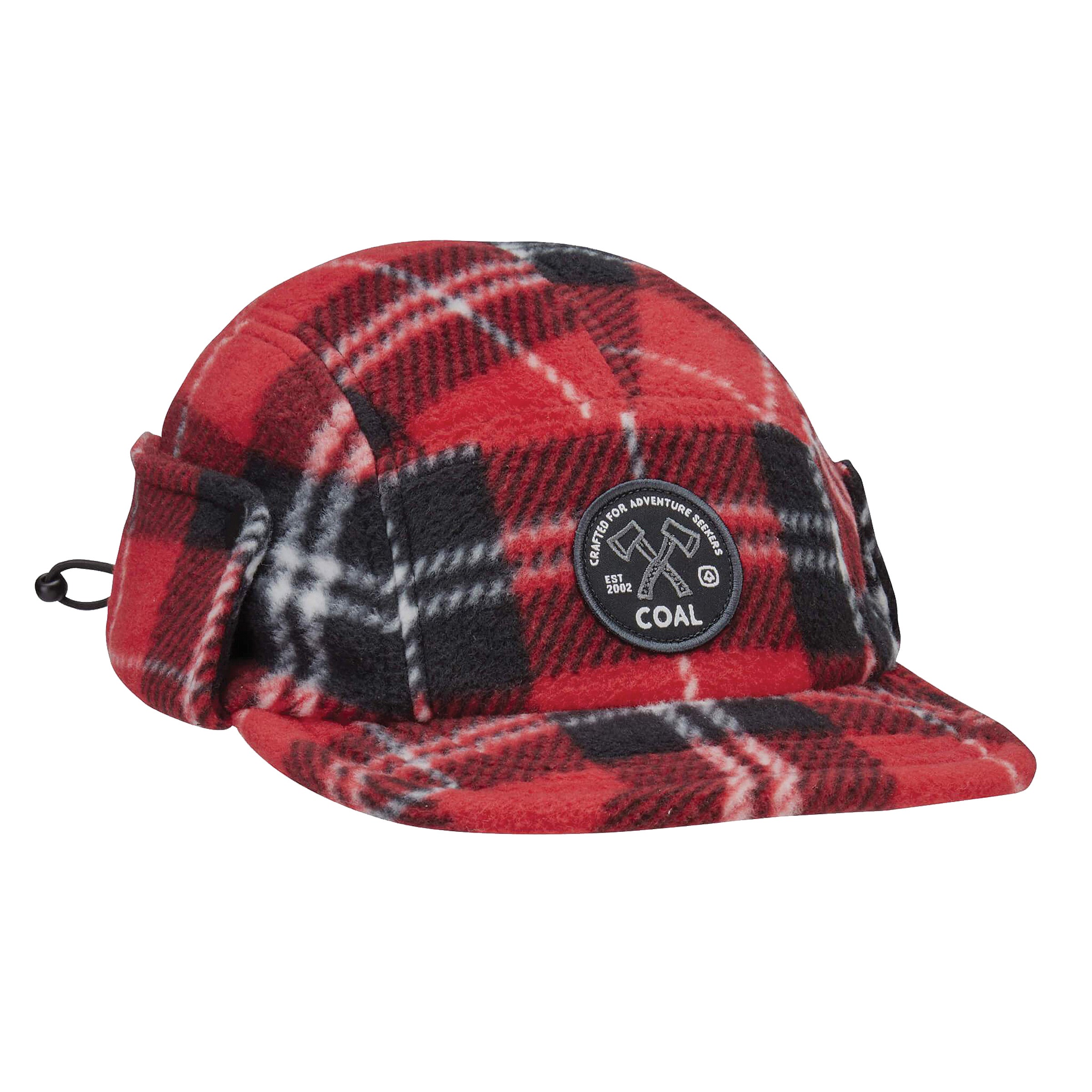 SKI1220-ECGear-Coal-ArlingFleece5Panel Coal Arling Fleece Five panel hat