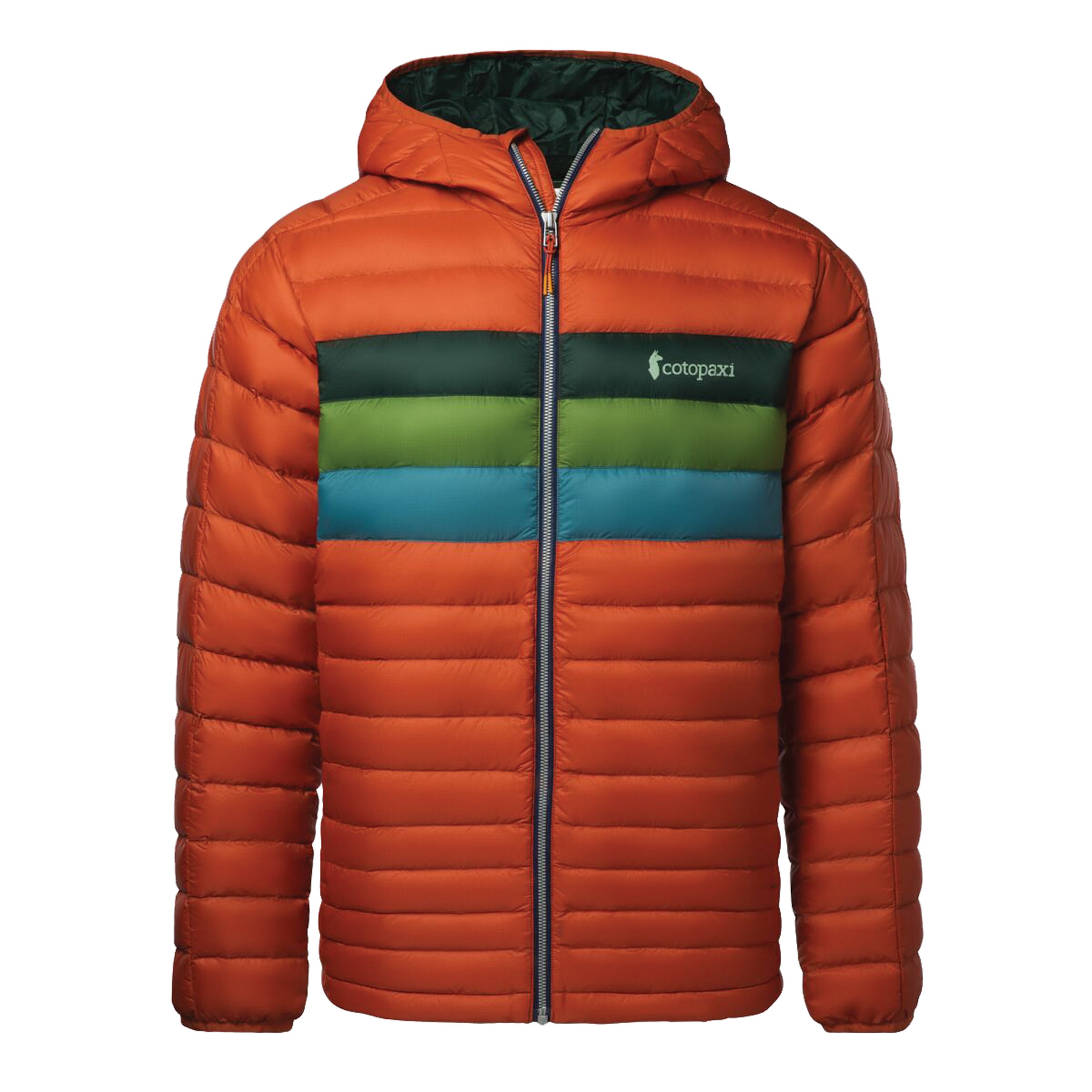 SKI1220-ECGear-Cotopaxi-FuegoHooded_cayennestripes Cotopaxi Fuego hooded puffy mens