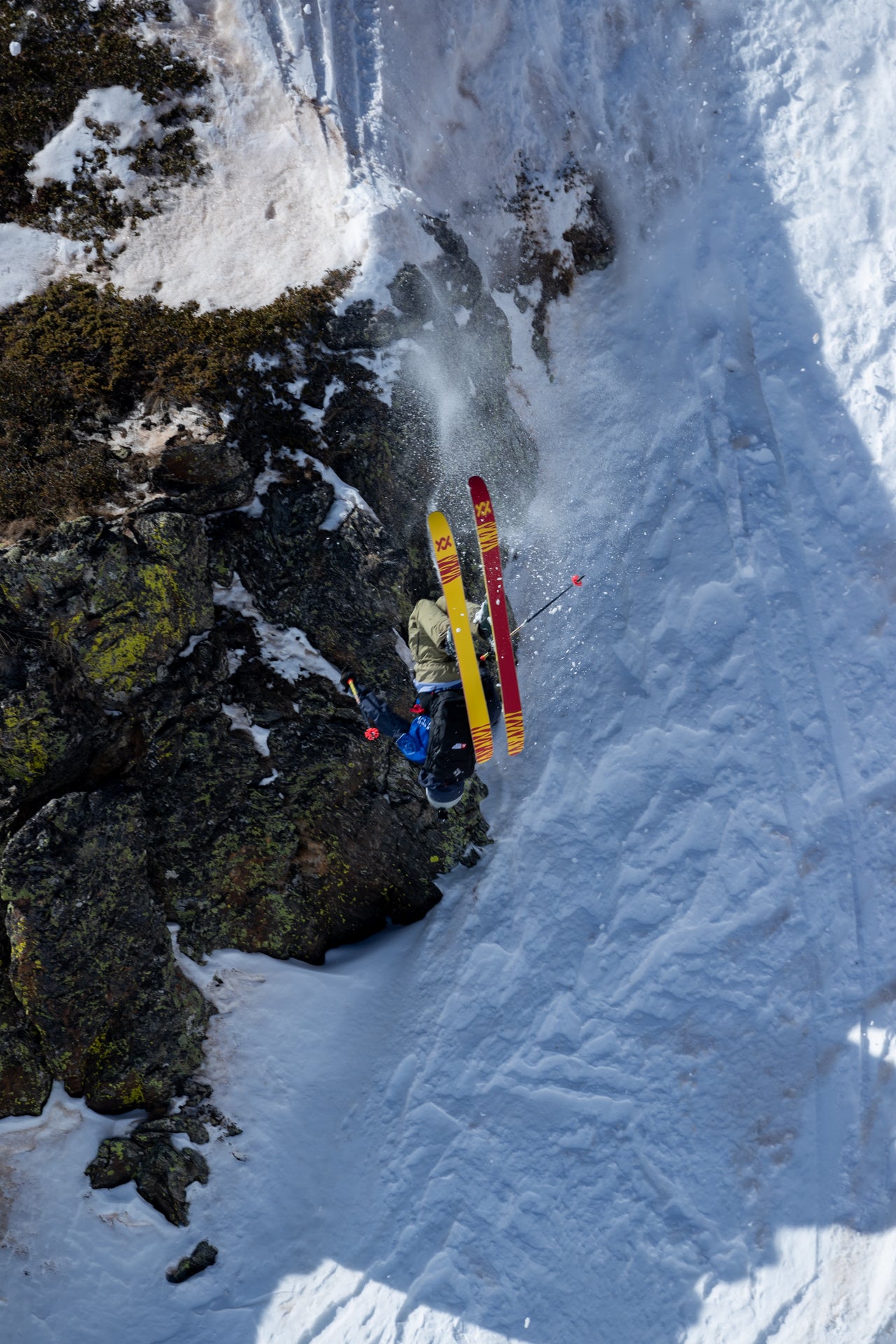 Skier Backflipping in Andorra